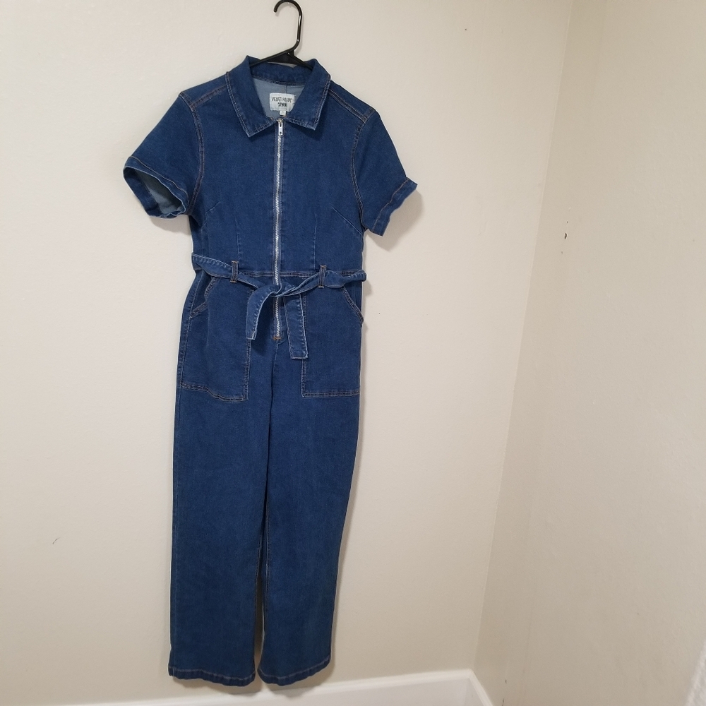 Denim Jumpsuit Women's Size S
